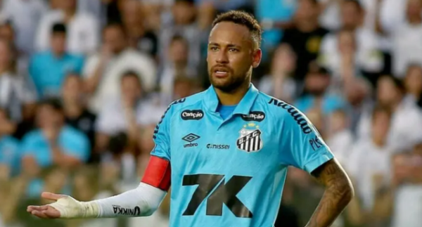 Neymar ran red and left the fi