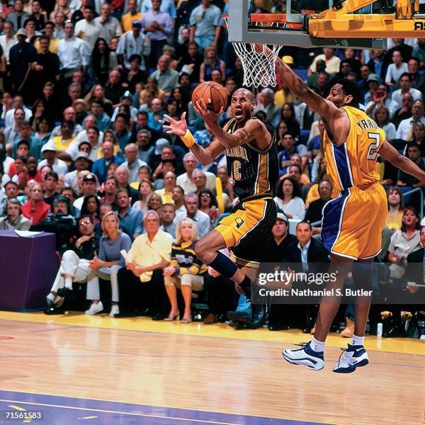 The Pacers  lineup of the 2000