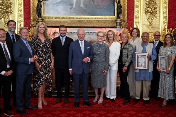 Beckham was awarded the title 
